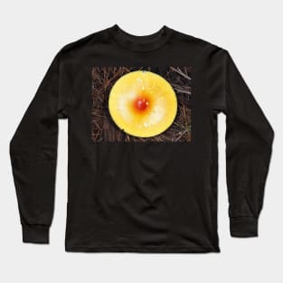 Brightly colored orange Amanita mushroom Long Sleeve T-Shirt